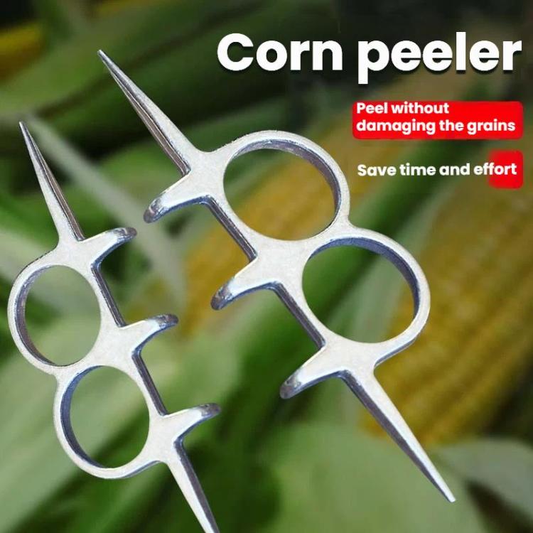 10pcs Aluminum Alloy Manual Corn Peeler