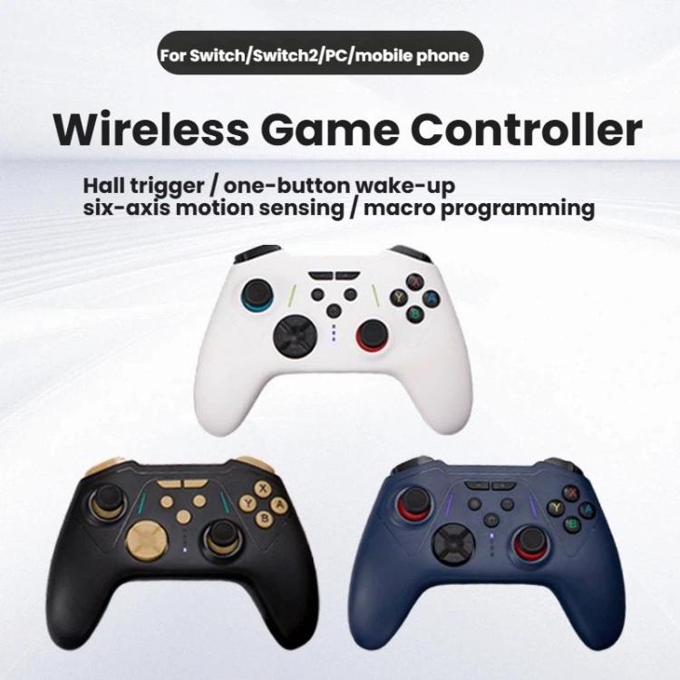 S201 Bluetooth Gaming Controller - Hall Effect Triggers, Dual Back Buttons For Macros, Compatible With Switch 2/Switch/PC/Steam/Mobile