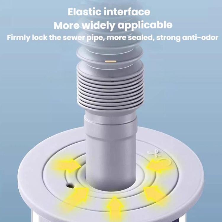 Pipe Universal Silicone Seal Ring Bathroom Kitchen Sewer One Way Check Valve