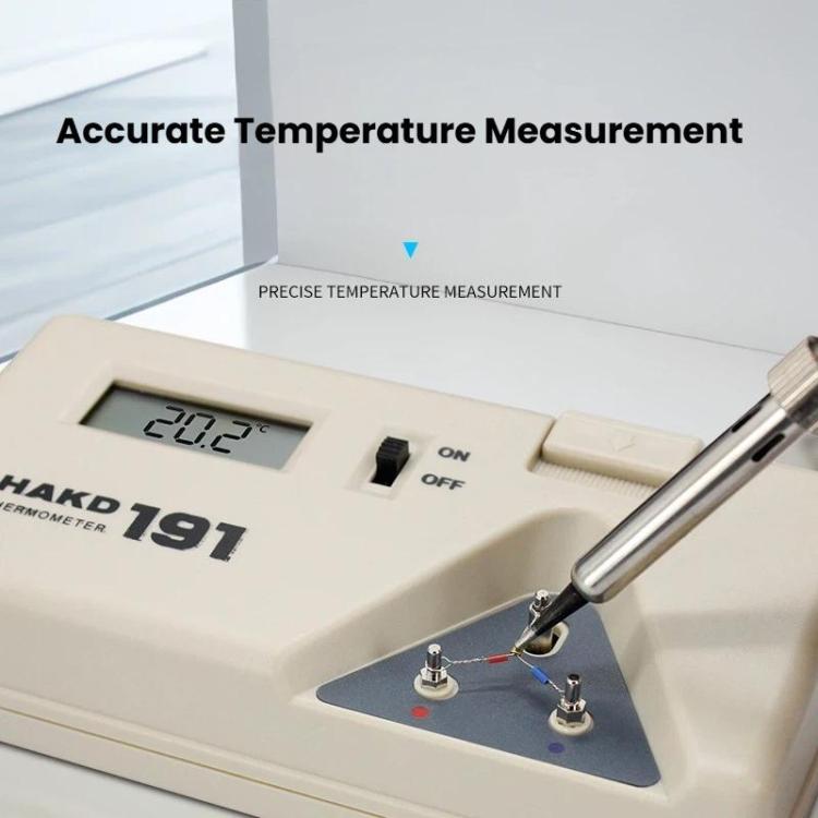 HAKD 191 Soldering Iron Temperature Tester with Digital Display Welding Thermometer for Soldering Stations
