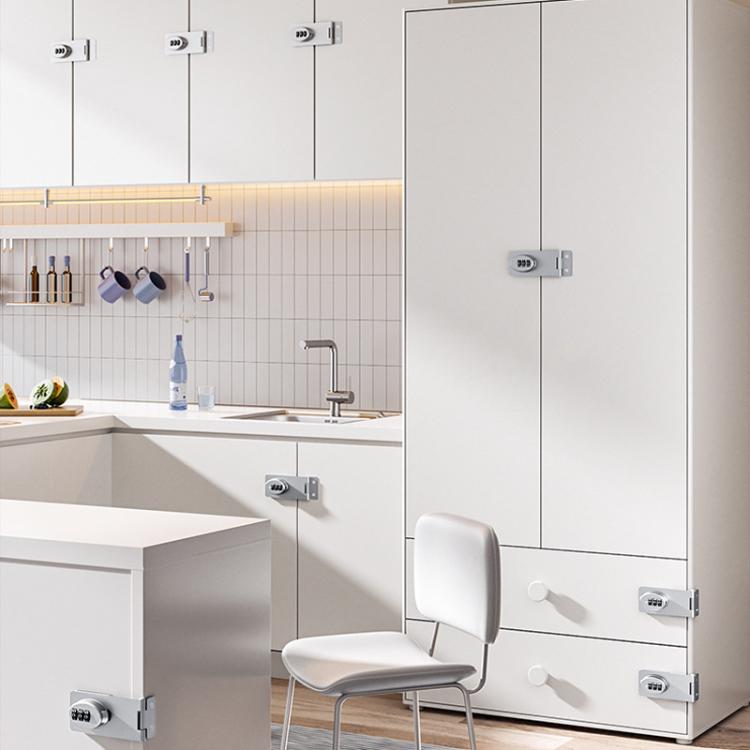 Adhesive Keyless Combination Child Safety Lock For Cabinets, Drawers & Wardrobes