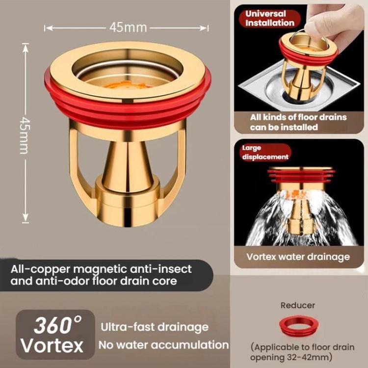 Bathroom Drain Trap Core With Anti-Odor Insect-Proof Sealing Cover Universal Inner Core