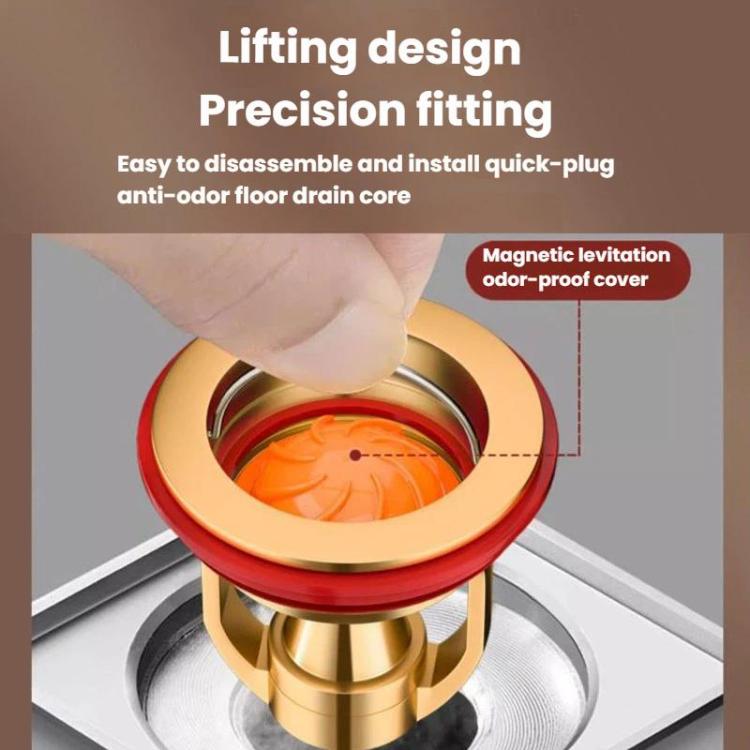 Bathroom Drain Trap Core With Anti-Odor Insect-Proof Sealing Cover Universal Inner Core