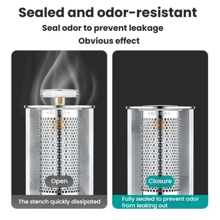 A1 Steel Basket Large Bore Copper Core Drainer Bouncing Core Washbasin 33-55mm Hole Distance Universal Plug Core