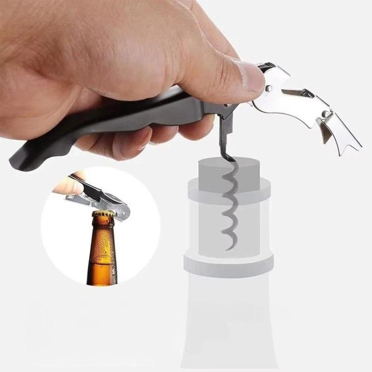 Portable Wine Opener Set Beer Stainless Steel Wine Pourer