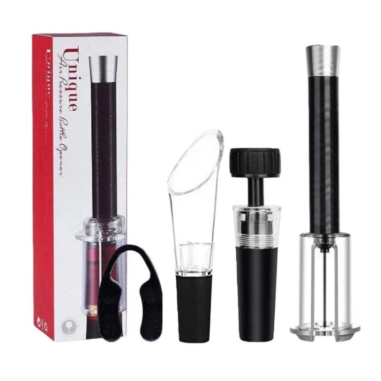 4pcs Wine Air Pressure Bottle Opener Wine Vacuum Cylinder Opener