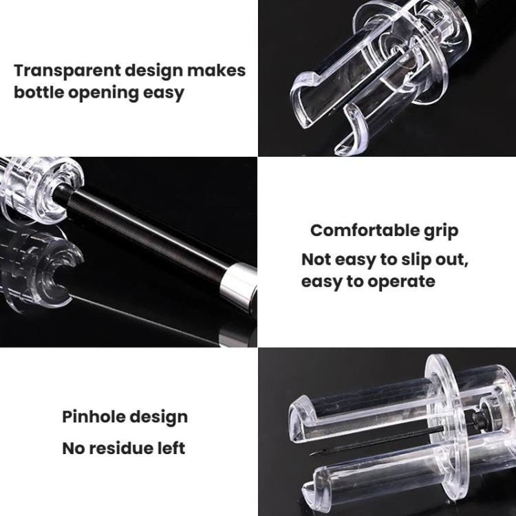 4pcs Wine Air Pressure Bottle Opener Wine Vacuum Cylinder Opener