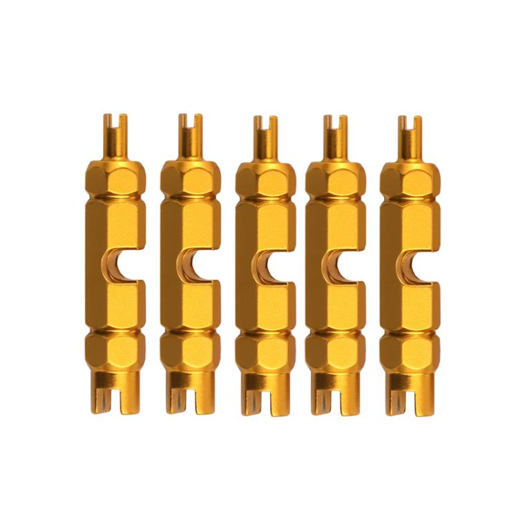 5pcs Multi-purpose Bicycle Valve Core Removal Wrench