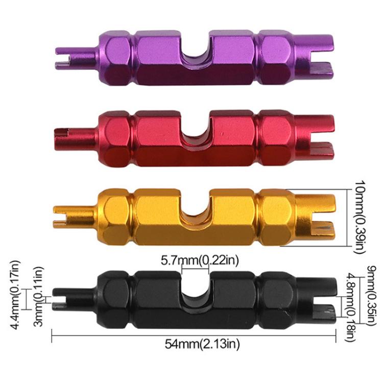 5pcs Multi-purpose Bicycle Valve Core Removal Wrench