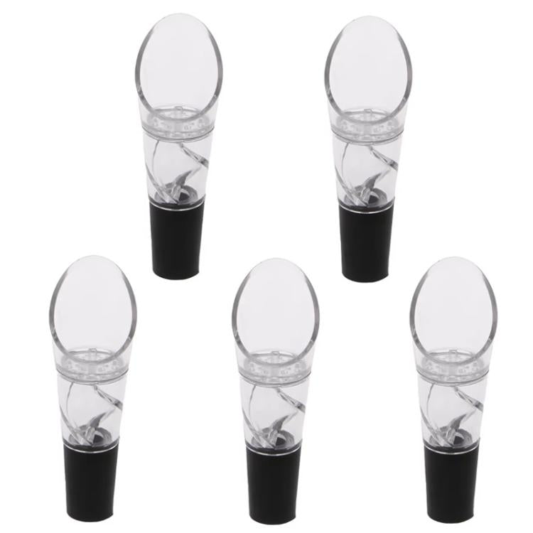 5pcs Rapid Wine Aerator Home Use Red Wine Decanter