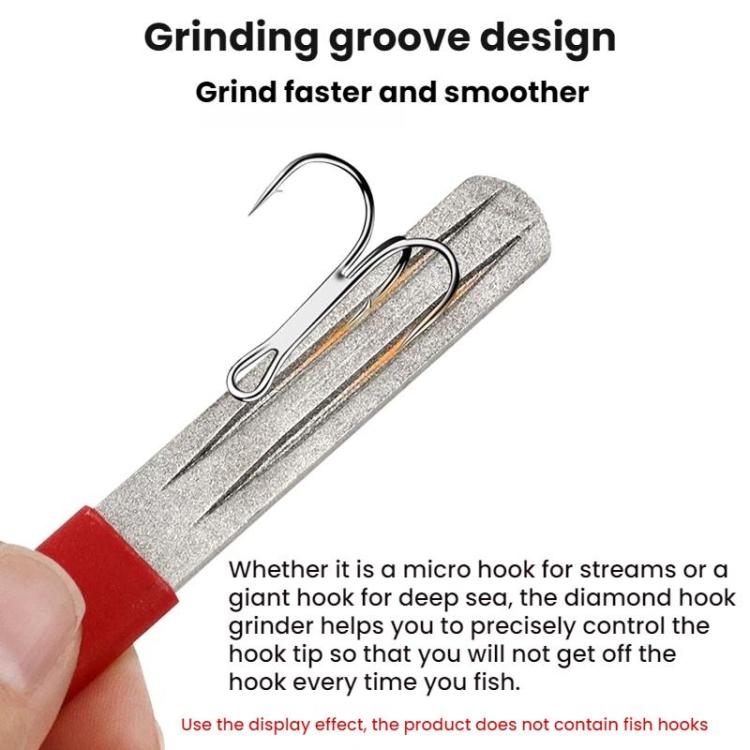 5pcs Double-Sided Fishhook File Fishing Tool