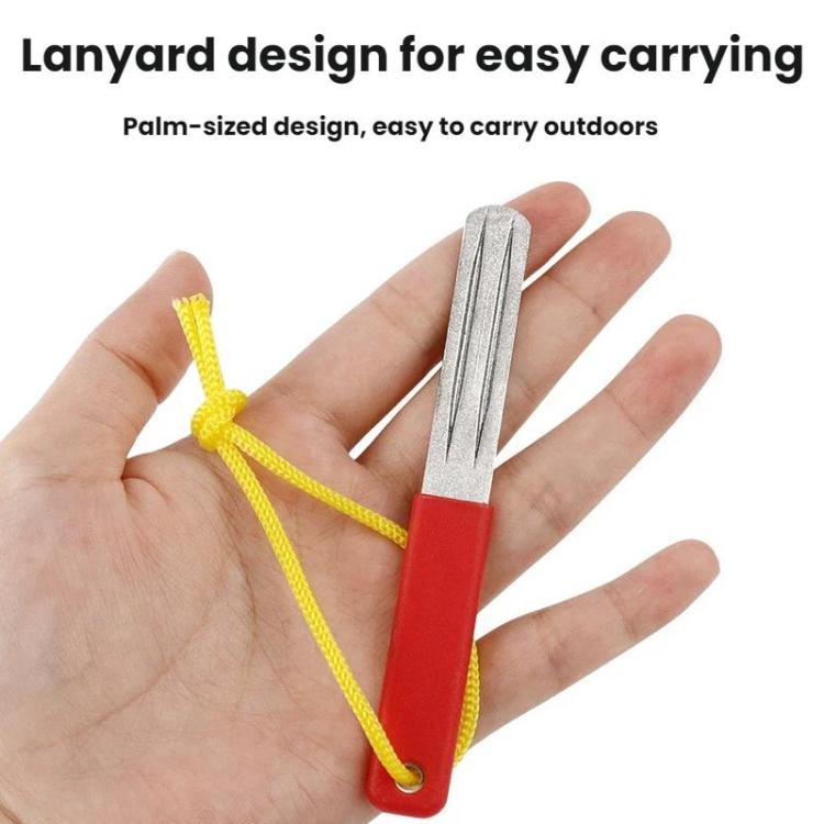 5pcs Double-Sided Fishhook File Fishing Tool