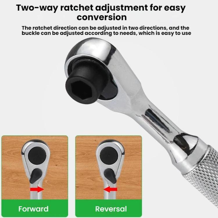 Reversible Magnetic Ratchet Screwdriver
