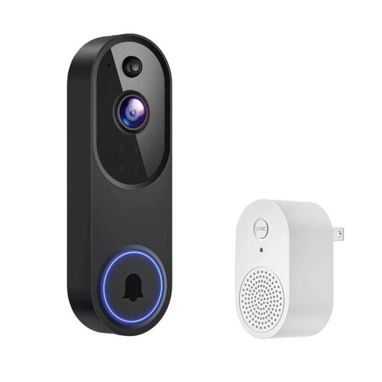 HD Night Vision Smart Video Doorbell Wireless Voice Intercom Surveillance Electronic Peephole