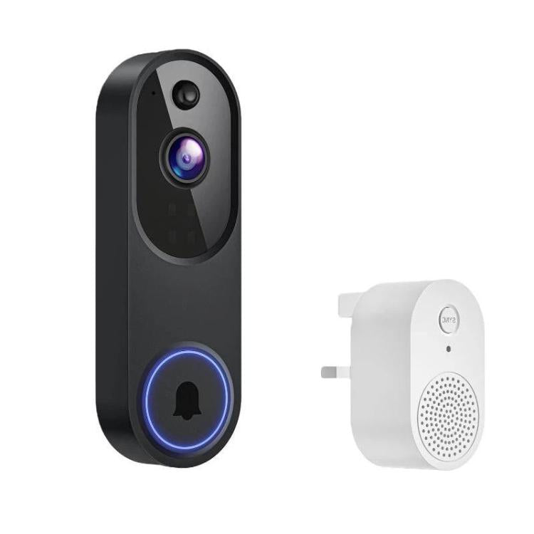 HD Night Vision Smart Video Doorbell Wireless Voice Intercom Surveillance Electronic Peephole