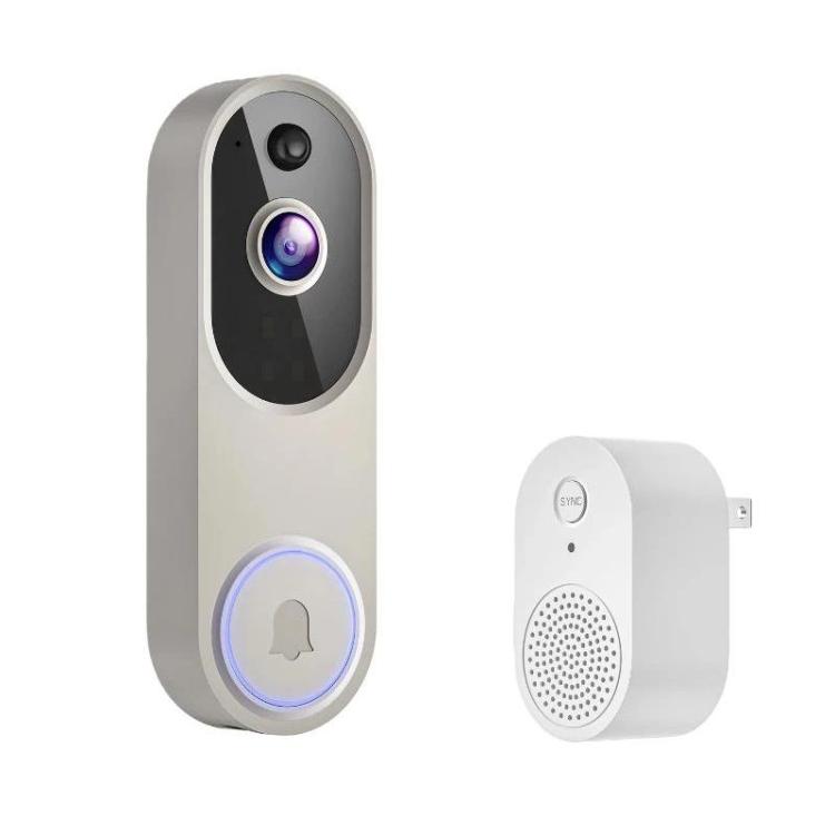 HD Night Vision Smart Video Doorbell Wireless Voice Intercom Surveillance Electronic Peephole