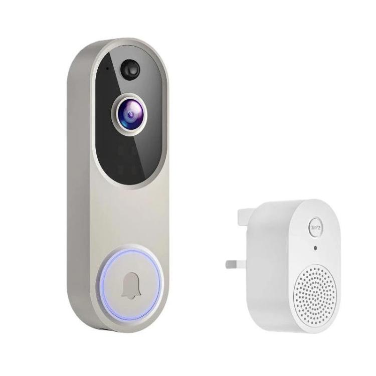 HD Night Vision Smart Video Doorbell Wireless Voice Intercom Surveillance Electronic Peephole
