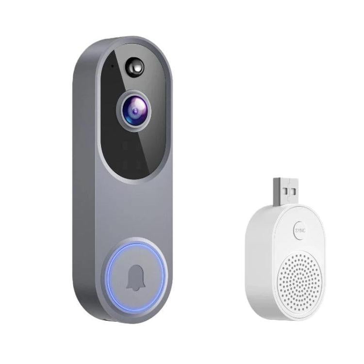 HD Night Vision Smart Video Doorbell Wireless Voice Intercom Surveillance Electronic Peephole