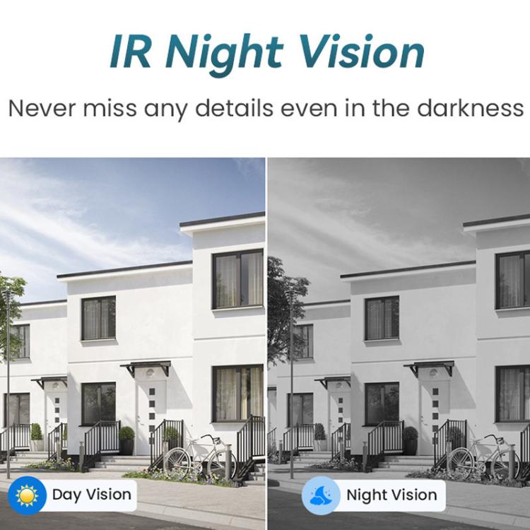 HD Night Vision Smart Video Doorbell Wireless Voice Intercom Surveillance Electronic Peephole