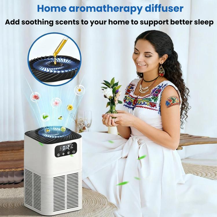 Desktop Aromatherapy Diffuser Negative Ion Odor Formaldehyde Removal Air Purifier