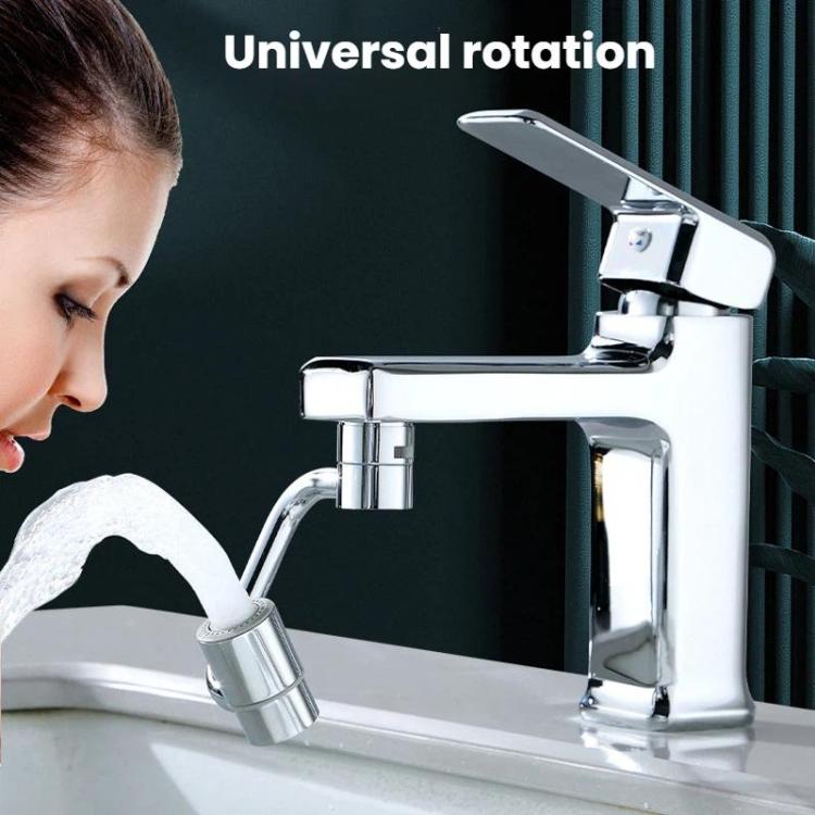 Universal Faucet Extender Kitchen Splash-Proof Faucet Rotatable Aerator Nozzle