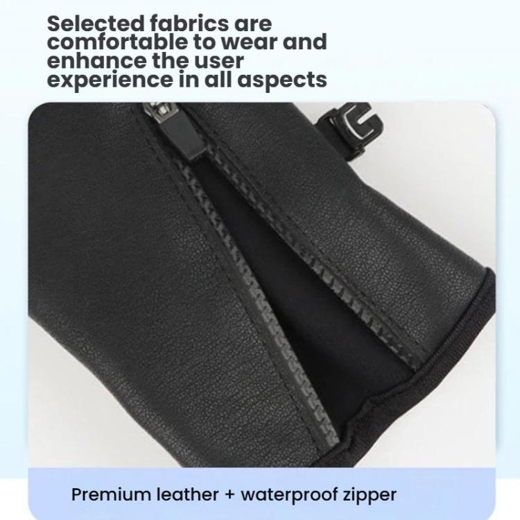 Electric Heated Gloves For Men & Women 3 Heat Settings, Cold/Windproof Winter Thermal Gloves For Outdoor Riding, Skiing, Hiking