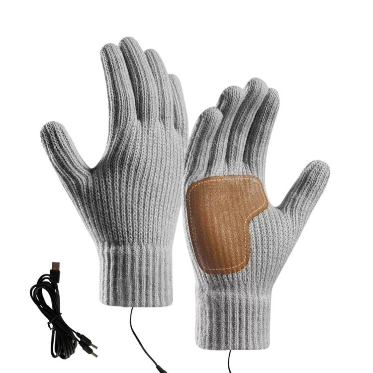 Full-Finger Heated Gloves Touchscreen-Compatible, Non-Slip Thermal Gloves for Men Women