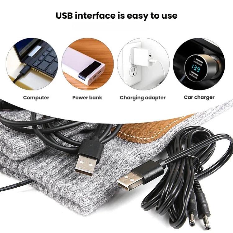 Full-Finger Heated Gloves Touchscreen-Compatible, Non-Slip Thermal Gloves for Men Women