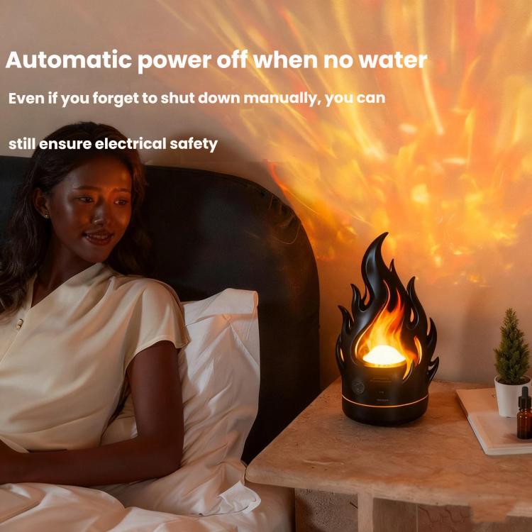 USB Desktop Humidifier With Star Projection Colorful Water Ripple Ambient Light