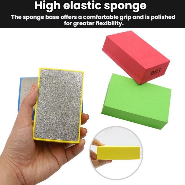 Full Abrasive Diamond Hand Grinding Disc For Glass Polishing And Stone Edge Trimming