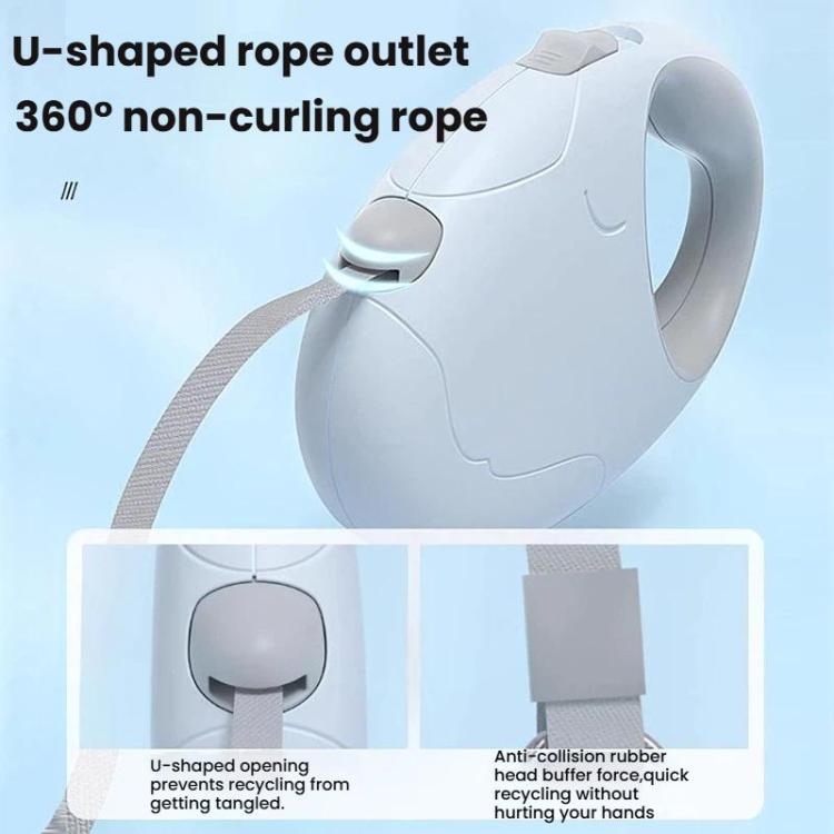 Retractable Dog Leash for Small & Medium Dogs No Tangle Walking Pet Lead