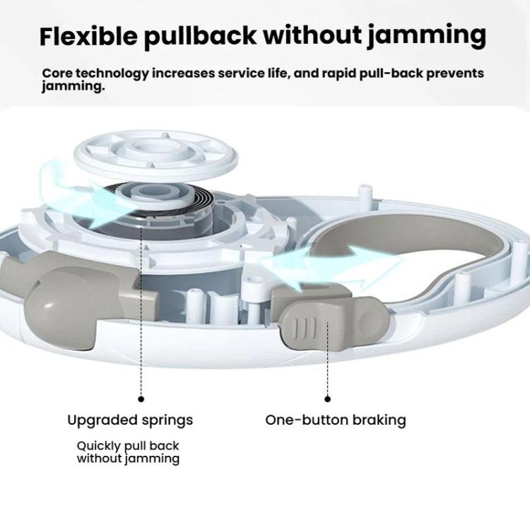 Retractable Dog Leash for Small & Medium Dogs No Tangle Walking Pet Lead