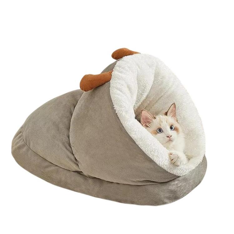 Slipper-Style Cat Ced Winter Warm Semi-Enclosed Thickened Mat