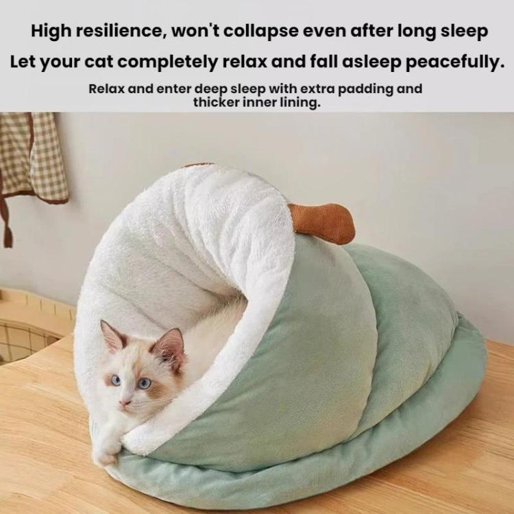 Slipper-Style Cat Ced Winter Warm Semi-Enclosed Thickened Mat