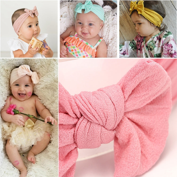 Cute Bowknot Infant Baby Girl Hairband Headwear Headbands