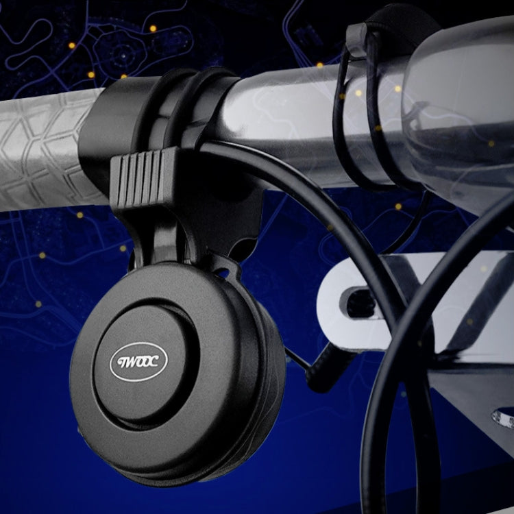 Twooc T-002 120dB Bicycle Scooter Accessories Equipped Electric Bell USB Charging Horn