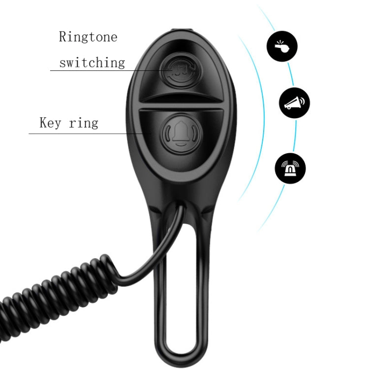 Twooc T-002 120dB Bicycle Scooter Accessories Equipped Electric Bell USB Charging Horn