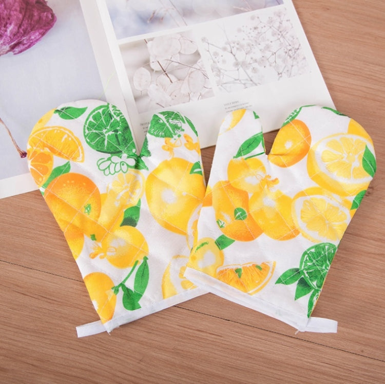 10 PCS Microwave Oven Anti-scald Gloves Household Oven Baking High Temperature Resistant Insulated Gloves