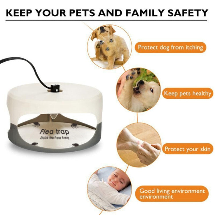 Flea Trap Pet Home Flea Lamp