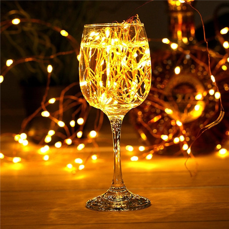 22m 200 LEDs Solar Powered Home Garden Copper Wire String Fairy Light Outdoor Christmas Party Decor Strip Lamp with 8 Modes