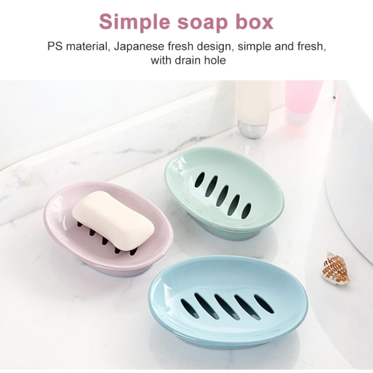 Double Lattice Home Bathroom Soap Dish Box Case Holder Container