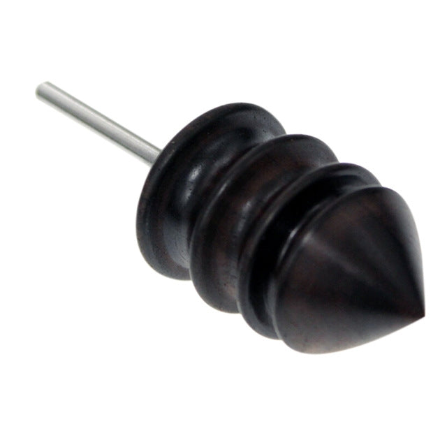 Leather Tool Edge Electric Polishing Slicker Flat Pointed Head Sandalwood Leathers Craft DIY Tools Tip Burnisher