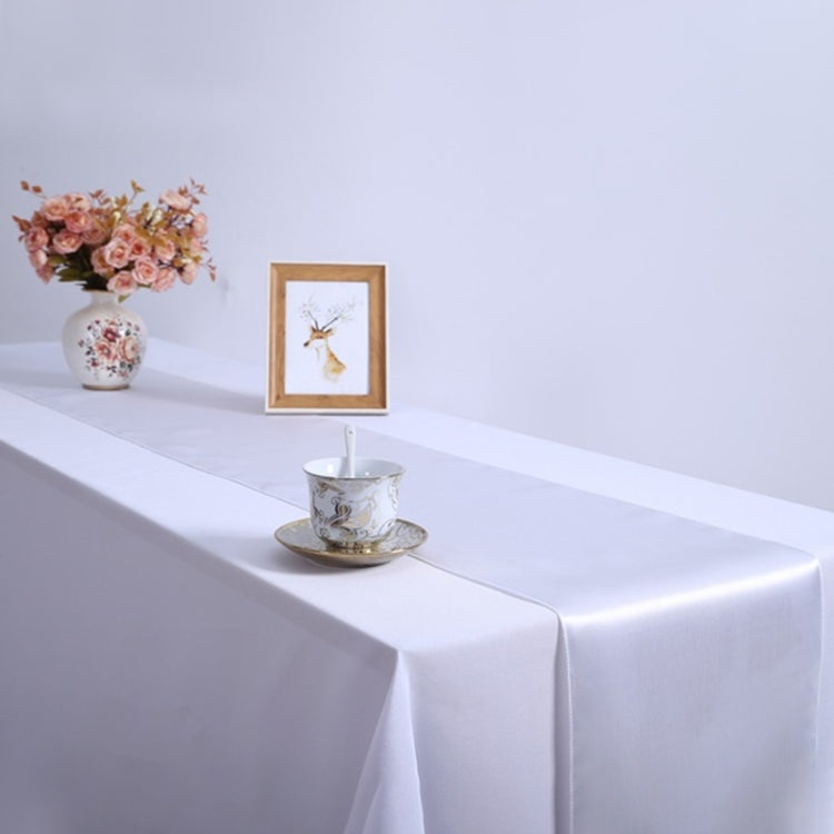 Satin Tablecloth Table Decoration for Home Party Wedding Christmas Decoration
