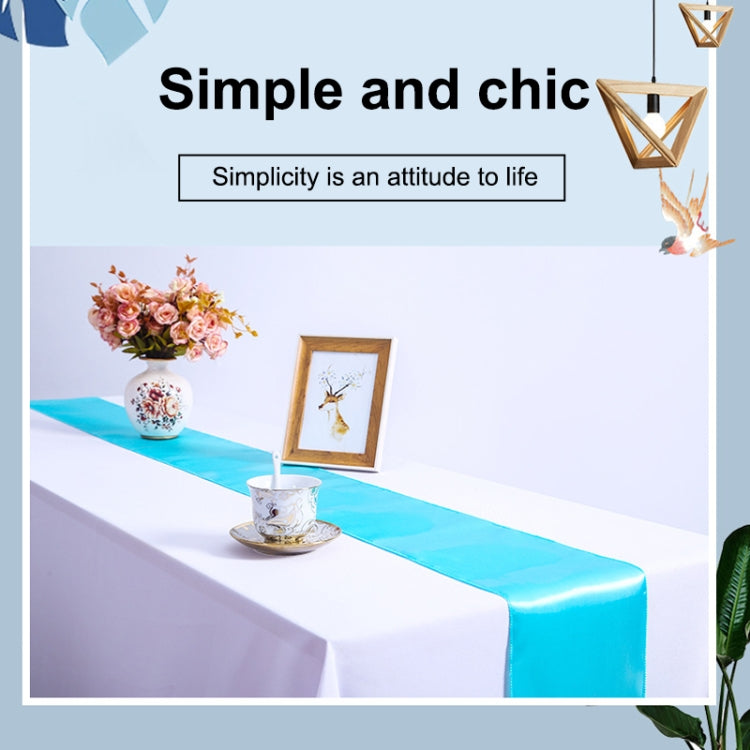 Satin Tablecloth Table Decoration for Home Party Wedding Christmas Decoration