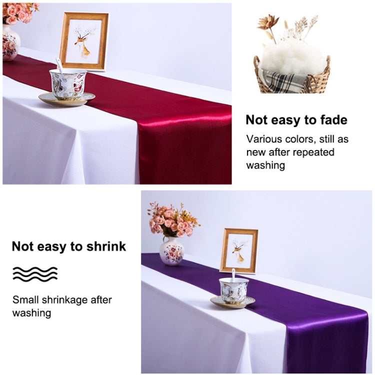 Satin Tablecloth Table Decoration for Home Party Wedding Christmas Decoration