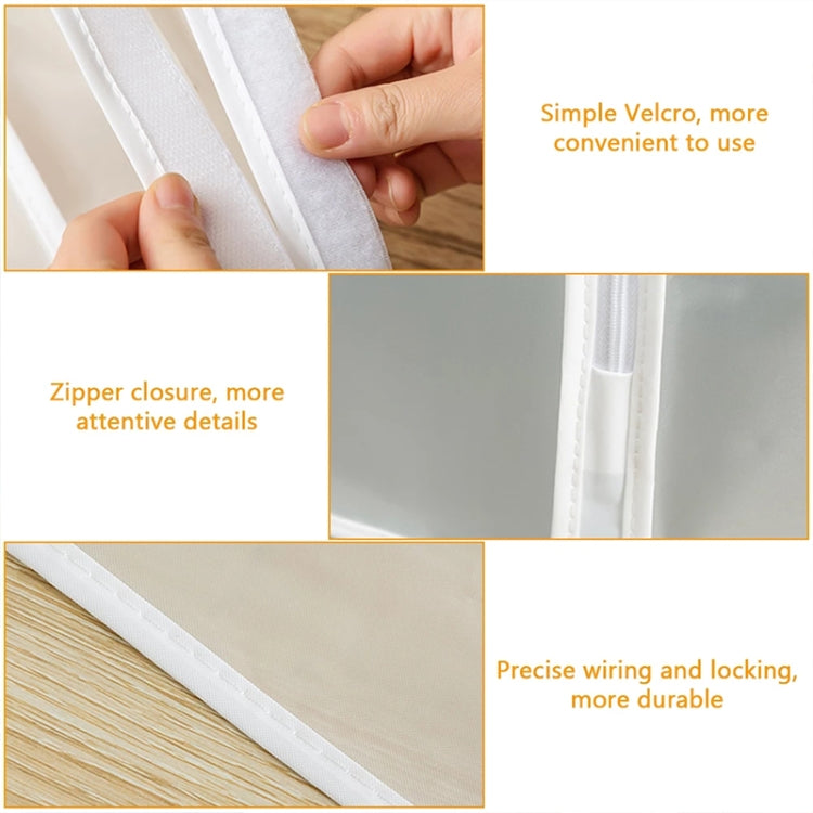 PEVA Three-dimensional Dustproof Cloth Cover Bags Hanging Storage Bag Waterproof Cover