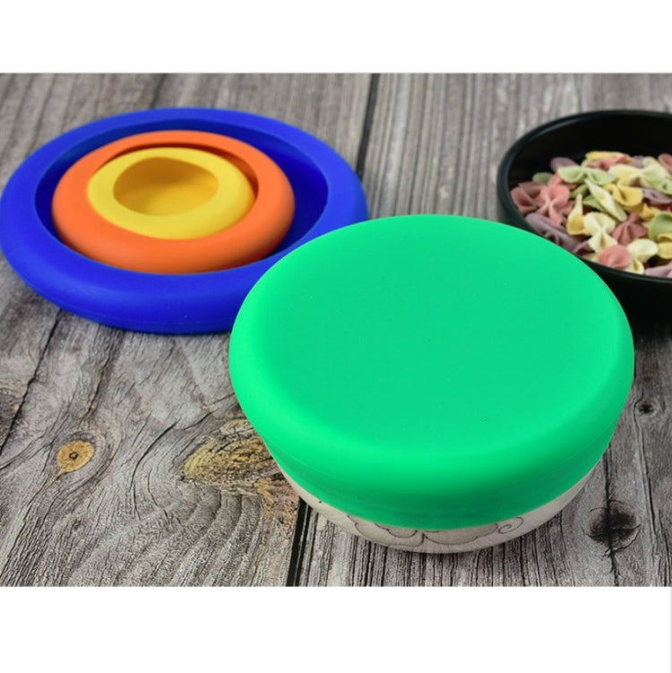 3 Sets 4 in 1 Silicone Fresh-Keeping Cover Set Multifunctional Fruit And Vegetable Sealable Stretchable Silicone Bowl Cover Random Color Delivery