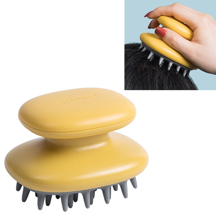 Household Shampoo Comb Silicone Massage Comb Portable Head Grab Dandruff Hair Brush