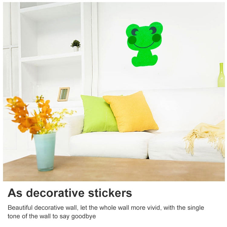 Cartoon Animal Bathroom Thickened Felt Toilet Deodorant Stickers