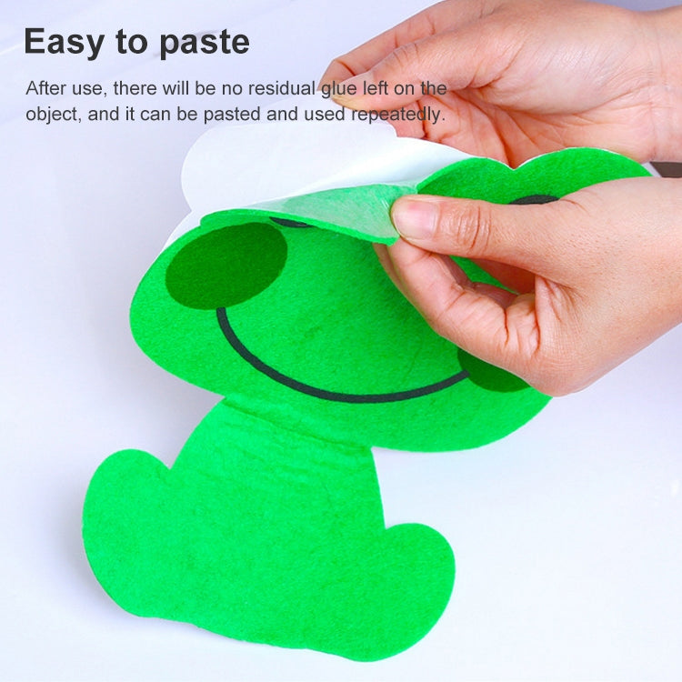 Cartoon Animal Bathroom Thickened Felt Toilet Deodorant Stickers